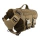 thumbnail image 1 of Arnés táctico para perros ICEFANG GN3 con hebilla 6X Coyote Brown, 1 of 5