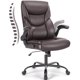 thumbnail image 1 of Office Chair &ndash; Ergonomic Adjustable Computer Desk Chairs with High Back Flip-up Armrests, Swivel Task Chair My Lux Decor Round, 1 of 8
