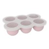 Kushies SiliFreeze Silicone Tray Food Storage, Art and Craft Pink