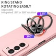 thumbnail image 5 of Galaxy Z Fold 2 Case 2020 (5G), Cover for Samsung Z Fold 2, Allytech Hard PC Shockproof Armor Case with Ring Holder Full Protection Anti-Drop Stand Foldiing Case for Galaxy Z Fold 2020, Pink, 5 of 9