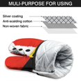 thumbnail image 7 of Cute Oven Mitts,Red Christmas Santa Costume Pattern Oven Mitt 2-Pack Set,Kitchen Gloves for Oven,Heat Resistant Oven Mitts 7.7"x12", 7 of 7