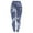 Navy, variant on Elainilye Fashion Workout Pants for Women Girls Leggings Skinny Multicolor Printed High Waist Stretchy Tights Trouser Yoga Pants,Blue