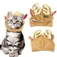 thumbnail image 1 of Sombrero para mascotas NikouMX alce café poliéster S M L, 1 of 8