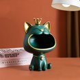 thumbnail image 4 of Gato La Suerte Porche Almacenamiento Llaves Adorno Escritorio Del Tamaño Pequeño (verde) Embalaje Algodón Perlado Orejas Doradas Rango Tamaño Pequeño Peso 500 A 700, 4 of 9