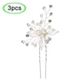 thumbnail image 1 of Qarigey Boda novia perla artificial cristal horquilla nupcial diademas tocado pelo Clip joyería Ropa, zapatos y accesorios Miscelánea Numero 3 Qarigey AP006933-03, 1 of 3