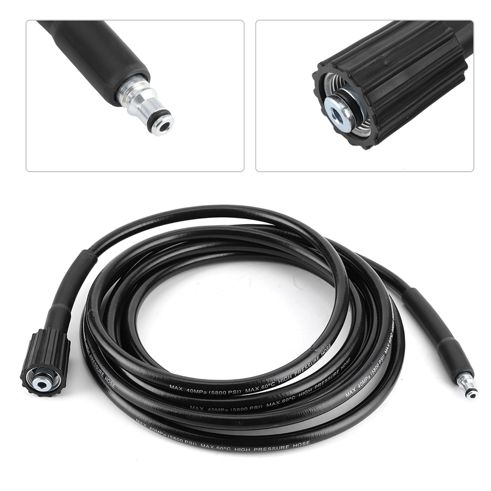 High Pressure Washer Hose Jet Wash Extension Hose,40Mpa M22 Pressure Washer Hose Jet Power Wash Fit for C100 C110 C120 C130 C140 10m / 32.8ft