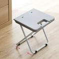 thumbnail image 7 of Qholemyo Camping Essentials Portable Foldable Camping Stool Iron Plastic Chair For Home Picnic And Travel, 7 of 7