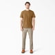 thumbnail image 3 of Camiseta Dickies para Hombre, Manga Corta, Cuello Redondo, Tela Pesada, Color Marrón, 3 of 7