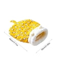 thumbnail image 4 of Semi-Enclosed Pet Sleeping Bag Bed for Cat Puppy, Non-Slip Bottom Warm Cute Pet Bed Blanket, Indoor Soft Plush Cozy Pet Nest, All Season Washable Easy Cleaning, 4 of 7
