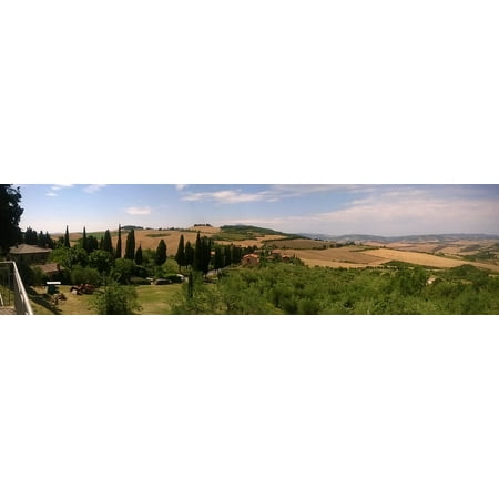 Italy Tuscany Toscano Italian - Canvas Print Toscana Tuscany Hills Italy Landscape Stretched Canvas 10 x 14