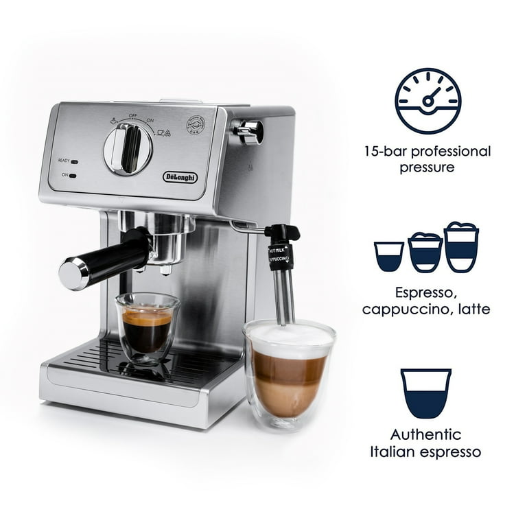 De'Longhi Barista Express 15-Bar Pump Espresso and Cappuccino