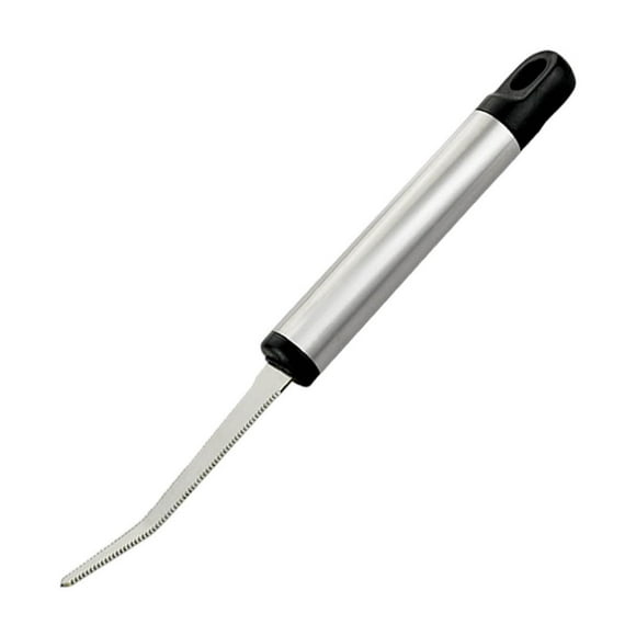 Sokhug Stainless Steel Grapefruit Knife Curved Knife - Grapefruit Knife Curved Serrated Small Knives Fruit Knife Stainless Steel Chef Kitchen Knife Curved Citrus Knife Grapefruit Cutter