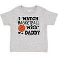 thumbnail image 3 of Inktastic I Watch Basketball with Daddy Boys Baby T-Shirt, 3 of 5
