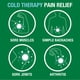 thumbnail image 4 of Paquete de 3 parches para aliviar el dolor Biofreeze (5 parches de mentol), 4 of 9