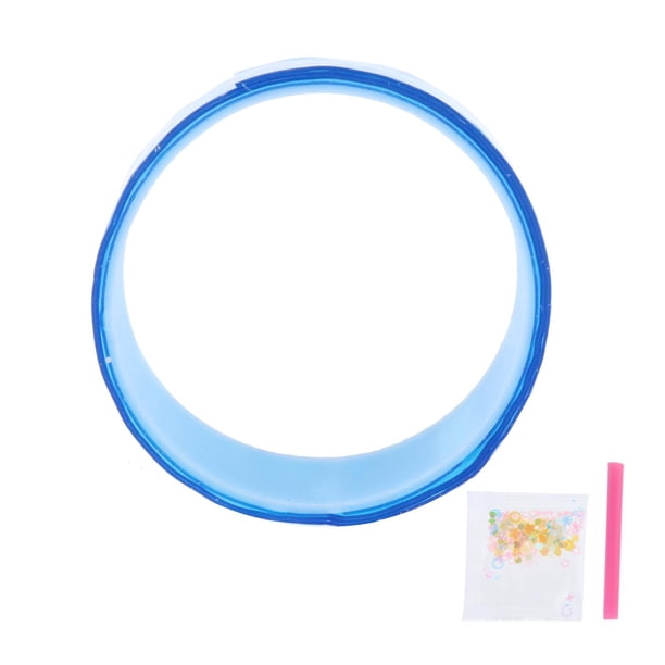 Double Sided Tape Reusable Bubble Balloons Blowing Tape for Pinch Toy Making Blue 100cmx3cm perfecl Cintas de doble cara
