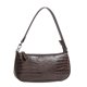 thumbnail image 1 of Bolso bandolera pequeño, correas desmontables, bolso tote vintage de piel de cocodrilo, bolso para llevar debajo del brazo, 1 of 5