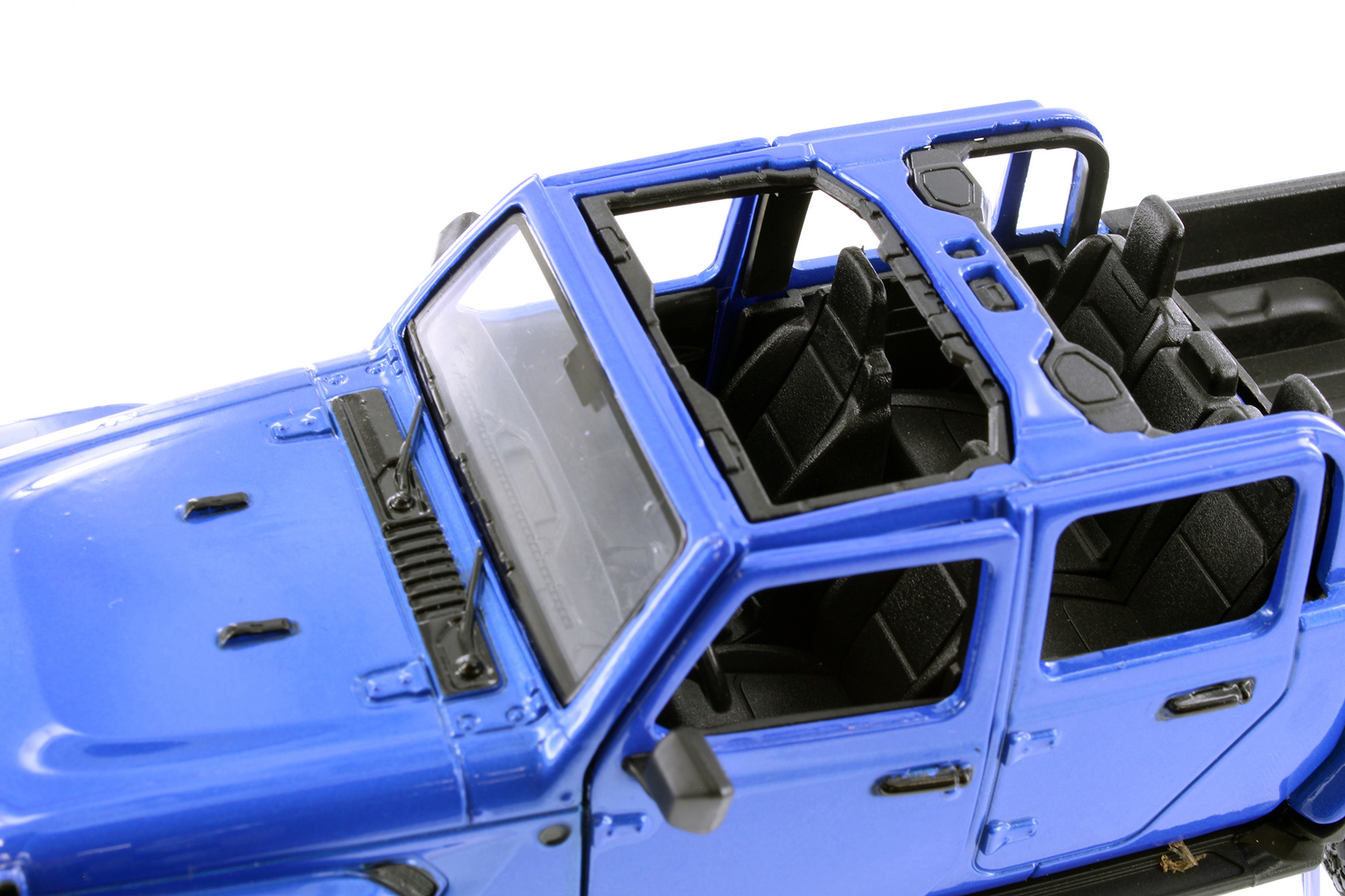 2021 Jeep Gladiator Overland Pickup Truck, Blue - Showcasts 71367D - 1/27 Scale Diecast Model Car