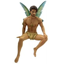 December Diamonds Alston Male Fairy Christmas Ornament Faeries Pixie 5555045 New