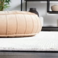thumbnail image 4 of Safavieh Diamond Varvara Solid Polyester Area Rug, Ivory/Beige, 5'3" x 7'6", 4 of 11