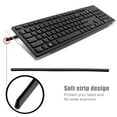 thumbnail image 4 of Clear Acrylic Keyboard Lift for Desk Acrylic Keyboard Bracket High Display Stand Transparent Non Slip Bracket, 4 of 5