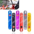 thumbnail image 4 of 1 Pair Aluminum Alloy Bicycle Bike Handlebar Grips Caps Handle Bar End Plugs, 4 of 4
