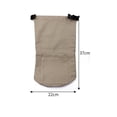 thumbnail image 3 of Caballo Linterna Bolsa Retro Lámpara de queroseno Protector Cubierta Bolsas de almacenamiento (Gris) Tmvgtek Para Estrenar, 3 of 3