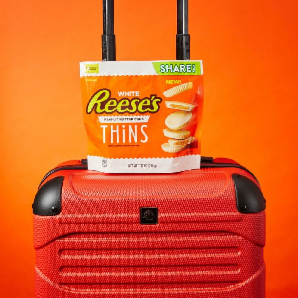 2X-REESE'S THiNS White Creme Peanut Butter Cups Candy Share Pack - 7.37 oz - 1 pk