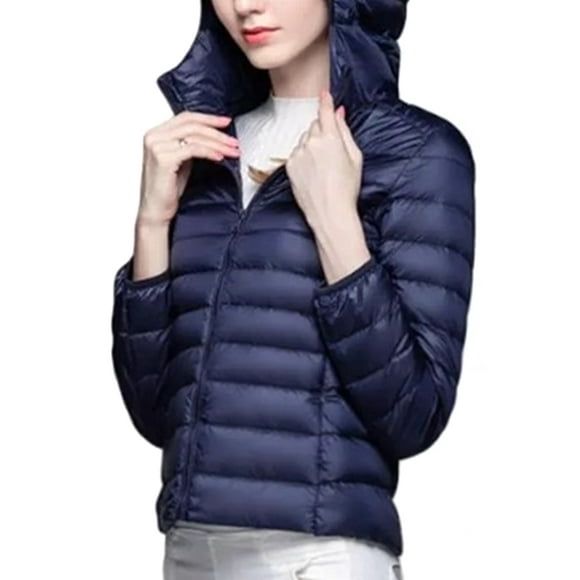 Winter Hoodie Puffer Jackets Coat for Women Classic Fashion Hoodie Quilted Padded Down Coat Outwear Hoody Bubble Coat Tops