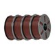 thumbnail image 3 of 4 filamentos para impresora 3D, accesorio universal para impresora 3D resistente al desgaste. Color chocolate, 3 of 9