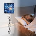 thumbnail image 4 of 10 Inch Wall Clock Battery Operated Silent Clock Decorative for Office, Kitchen, Outdoor, Living Room，Space Sky Mathematical formulas Painting, 4 of 4