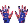 thumbnail image 1 of Guantes de Fútbol Americano F9 para Niños Under Armour Rojo Real Talla Mediana, 1 of 2
