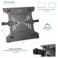thumbnail image 2 of VIVO Universal Adjustable 10" to 15.6" Single Laptop Mount Holder, Notebook Tray, 2 of 8