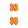 thumbnail image 1 of Ruiboury Eye Cover ple Small Polyester Portable Blindfold Multi-functional Outdoor Convenient Helpful Eye Sleeping Covers Orange 2Set, 1 of 6
