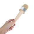 thumbnail image 3 of LOLIPPYY Round Head Paint Brush Multi Wood Homeowners Wall Painting 2Pcs 9.82X2.99X1.97in, 3 of 11