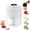 White, variant on 2026 New Electric Garlic Chopper, Mini Portable Veggie Chopper USB Charging Cordless Food Processor, Upgrade Electric Mini Garlic Choppers Set Cordless Veggie Grinder, 300ml