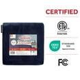 thumbnail image 5 of Sunbeam King Blanket Poseidon Microplush, 12 Heat Settings, 12-Hour Auto Shut-Off, Electric Heated Blanket with Controller, 90" x 100", 5 of 11
