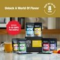 thumbnail image 3 of Tiesta Tea Top 8 Favorites Tea Sampler Set - Naturally Caffeinated, Loose Leaf Tea Variety Pack, Black Tea, Chai Tea, and More, 8 Sample Pouches, 3 of 9