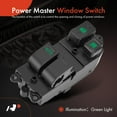 thumbnail image 3 of A-Premium Master Power Window Switch Compatible with Toyota Tacoma 1996-2000 Pickup Hilux 1994-1995 T100 1994-1998, 3 of 8