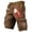 Brown -BJ22, variant on Cargo Shorts for Men Tactical 250 Anniversary USA American Flag Graphic Patriotic 4th of July Shorts with Pockets Brown 3XL