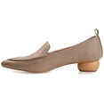 thumbnail image 3 of Journee Womens Maggs Loafer Pointed Toe Slip On Flats, Widths Available, 3 of 10
