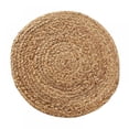 thumbnail image 2 of Greyghost Grands Napperons Ronds Tissés pour Table à Manger, Ensemble de Table Rustique en Jacinthe d'Eau Tressée en Paille, sous-Verres Tissés Antidérapants Résistants à la Chaleur Faits à la Main, 2 of 11