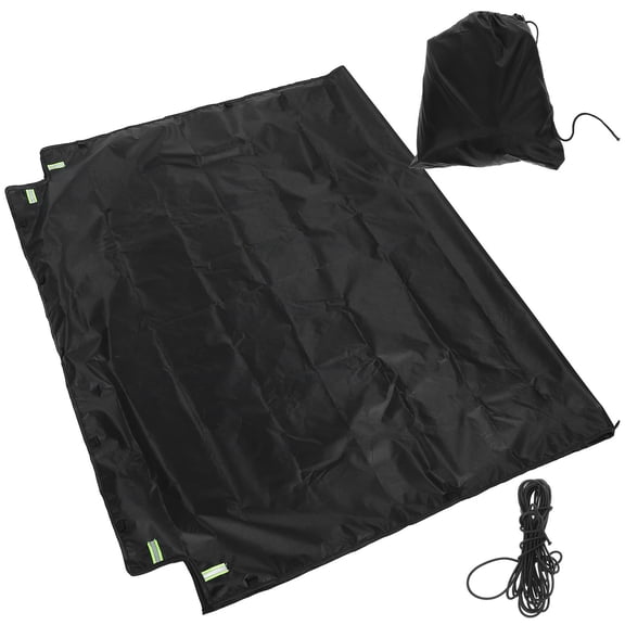 FUTUREORYY Durable Oxford Fabric Pickup Truck Cover for Rain Sun Protection and Windproof Use