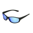 thumbnail image 2 of Foster Grant Men's Wrap Sport Sunglasses, Black Blue, 2 of 6