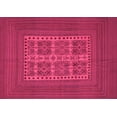 thumbnail image 1 of Ahgly Company Indoor Rectangle Southwestern Pink Country Area Rugs, 8' x 10', 1 of 4