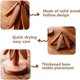 thumbnail image 2 of Salvamanteles de madera YZhouD para platos calientes, juego de salvamanteles con forma de árbol, juego de 4 posavasos con forma de árbol, posavasos plegables de madera para restaurante, platos,, 2 of 8