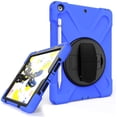 thumbnail image 5 of KIQ Case for iPad 10.2 Scratch-Proof Bubble-Free Screen Protector Accessory Bundle for Apple iPad 7th 8th Generation [Blue], 5 of 7