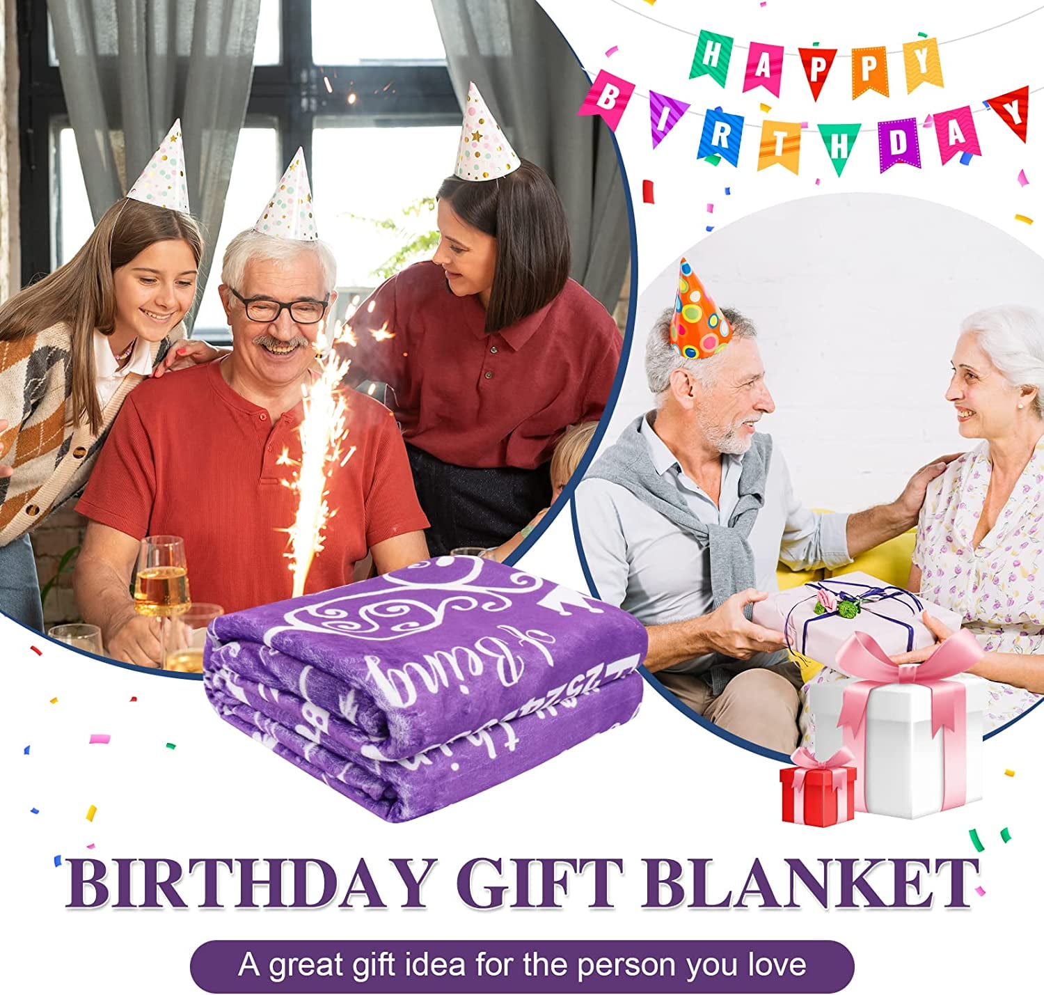  KOBALO Motivating Blanket Birthday Presents to Born in 1984 Son  Brother Uncle Papa Pappy Men Family Friends 39 Years Old Souvenir  Decorating for Throws Blankets for Sofa Bedroom : Home & Kitchen