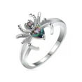 thumbnail image 3 of HOOUN Fashion Punk Dragon Rings Men Hip Hop Jewelry Snake Ring Gifts Size 6-13-9-#5, 3 of 3