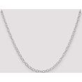 thumbnail image 5 of Sterling Silver 3.5mm Fancy Cable Chain (18 X 3.5) Made In Italy qfc82-18, 5 of 5