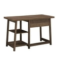 thumbnail image 2 of Sunjoy 46’’ Industrial Design Home Office Computer Desk Sturdy Simple Rustic Workstation Writing Study Table with Storage Shelves, Bookshelf, 2 of 9